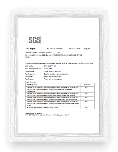 SGS test report verifying medical-grade bio-adhesive safety for Sweetyle nipple pasties and adhesive bras