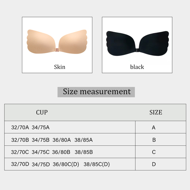Fabric Adhesive Bra