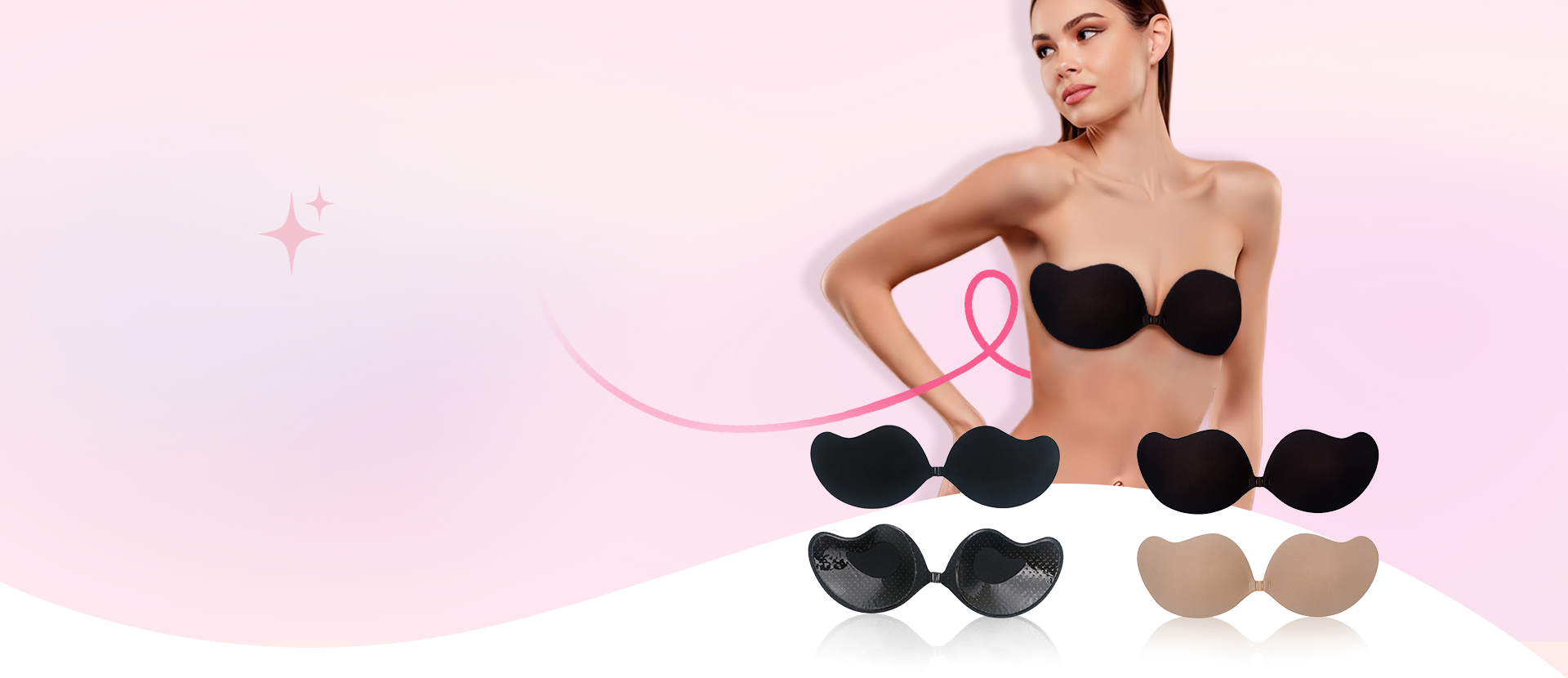 Sweetyle factory production of premium adhesive bras for global export