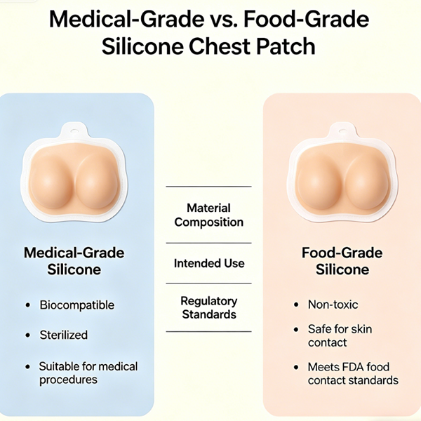 Medical Grade Vs Food Grade Silicone: Why It Matters for Nipple Covers？