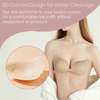 Seamless Invisible Skin Color Breast Nipple Invisible Wing Bra Silicone New Angel Wing Adhesive Bra