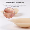 Wholesale Half Moon Silicone Nipple Pasties for Swimwear Breathable Comfortable Hypoallergenic Adhesive Invisible Nipple Covers