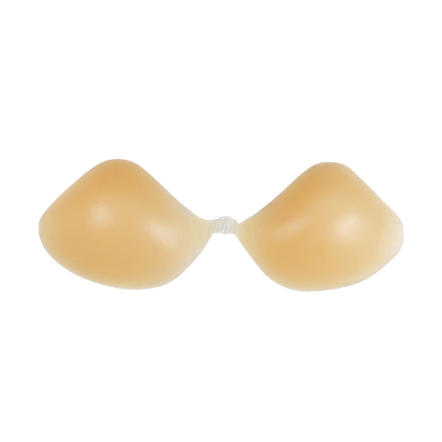 Custom New Adhesive Bra Strapless Sticky Invisible Push up Silicone Bra for Backless Dress