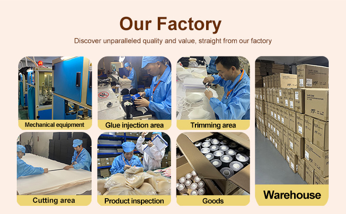 Sweetyle factory warehouse with large inventory of nipple covers for fast shipping