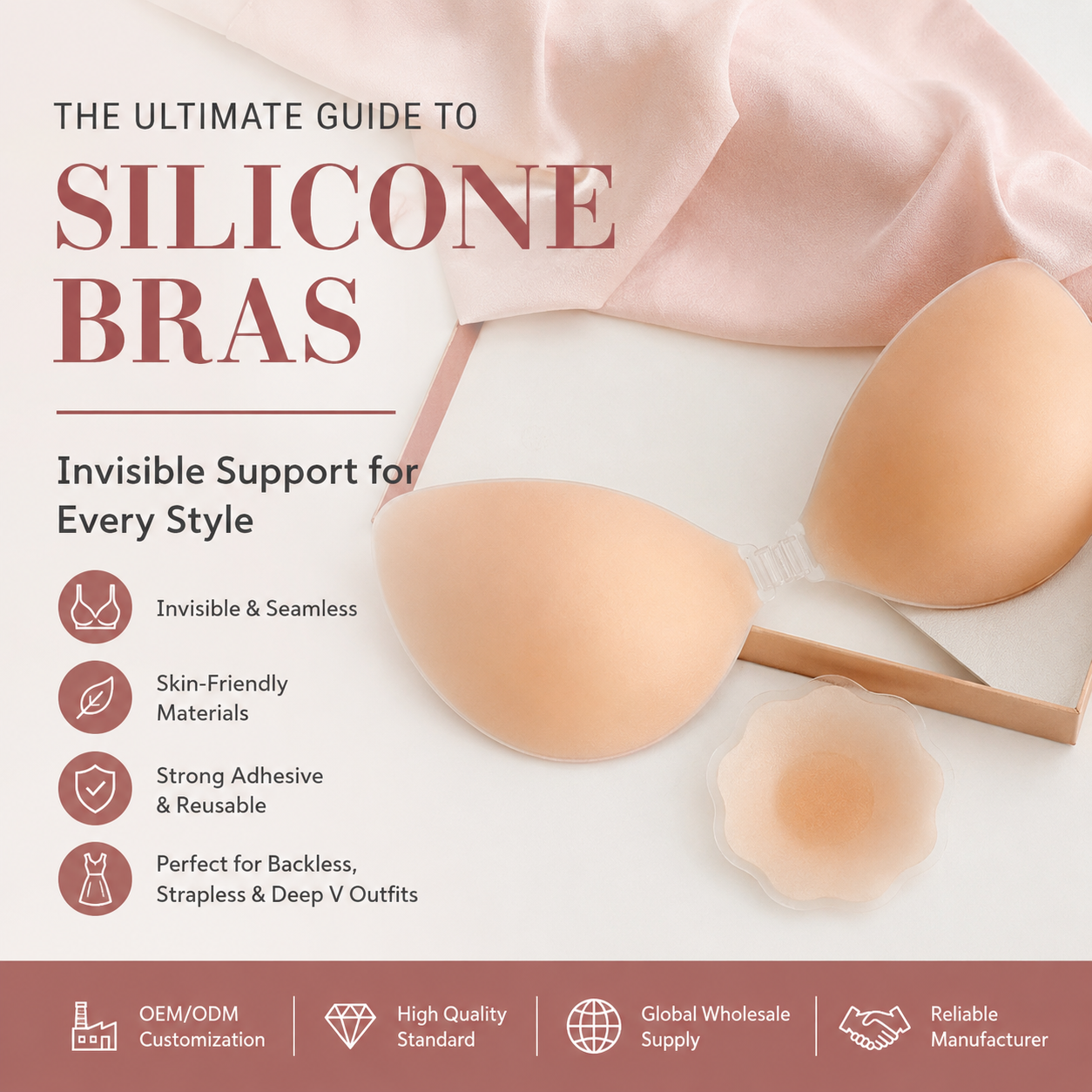 Silicone Bras: The Ultimate Guide to Invisible Support for Fashion Brands & Retailers