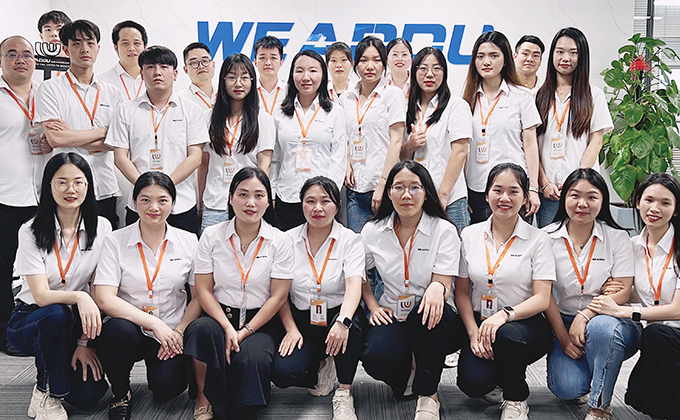 The professional team of Sweetyle - Leading manufacturer of adhesive bras and nipple covers in Dongguan, China