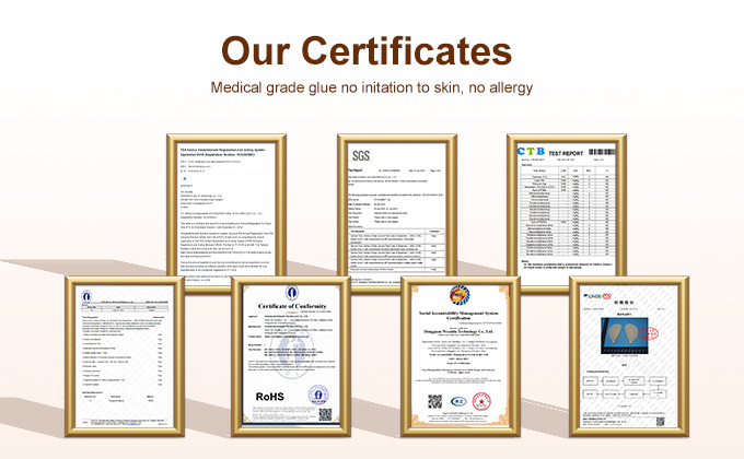 SGS and ISO certified nipple pasties manufacturer - Quality and Safety Certificates