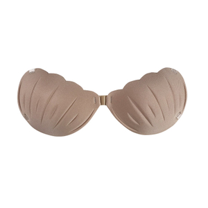 Shell Shape Strapless Self Adhesive New Breathable Invisible Bra Reusable Lingerie Sponge Lingerie Accessories