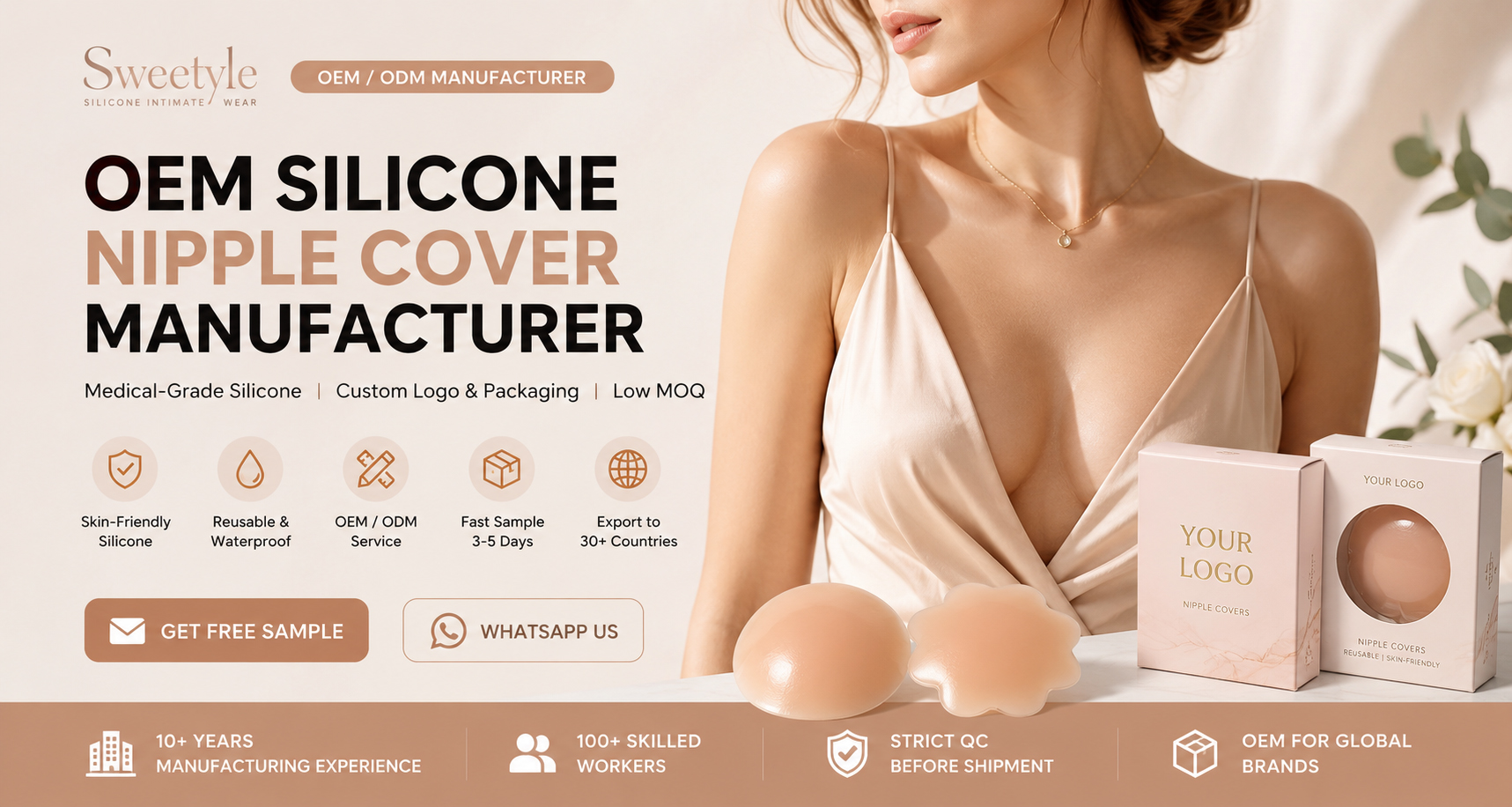 OEM Nipple Cover Manufacturer
